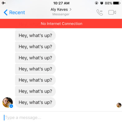 how to unread a message on messenger on iphone