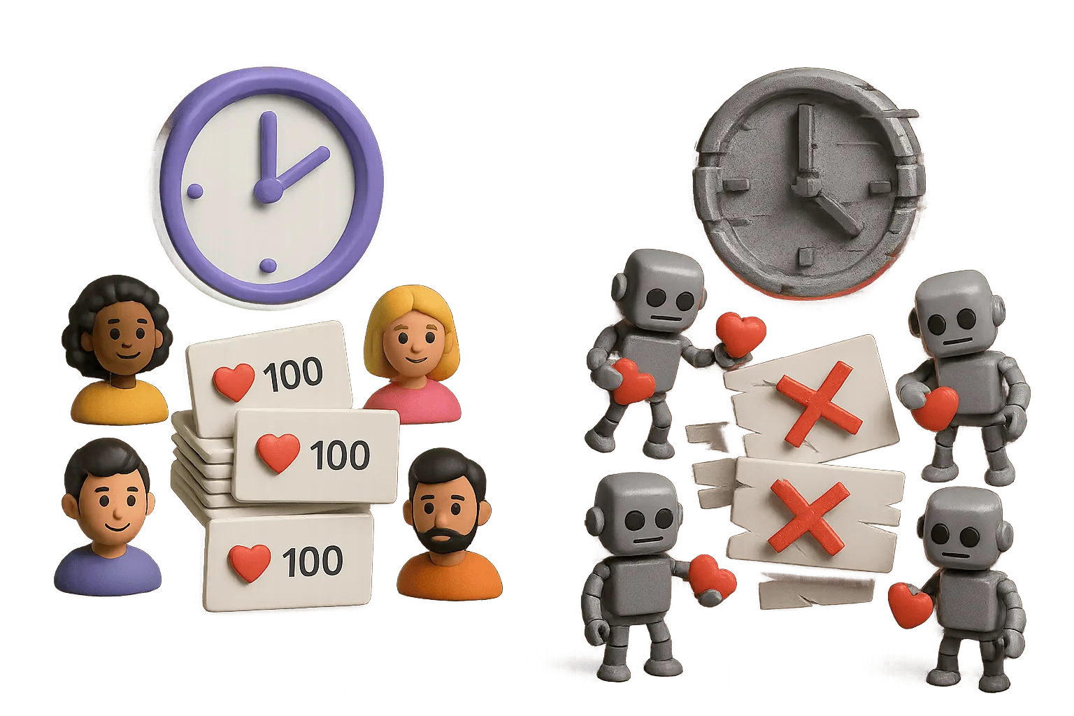 Real Adflee automatic likes compared to cheap bot subscriptions