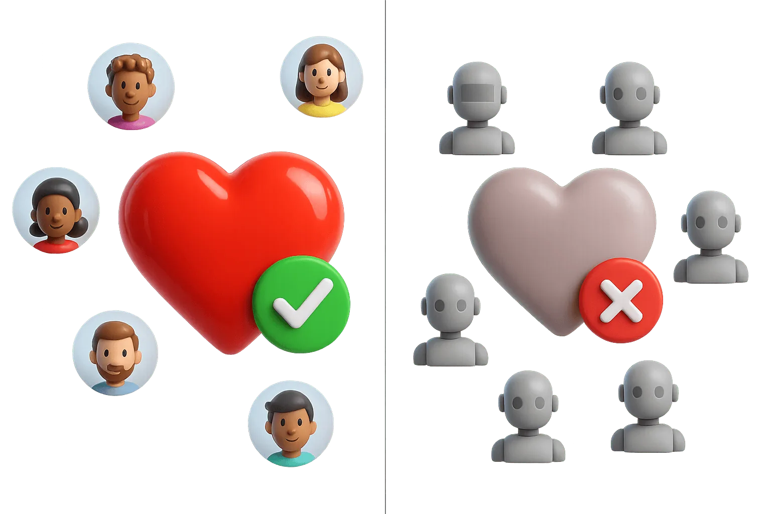 Real Adflee Instagram likes compared to cheap fake bot likes