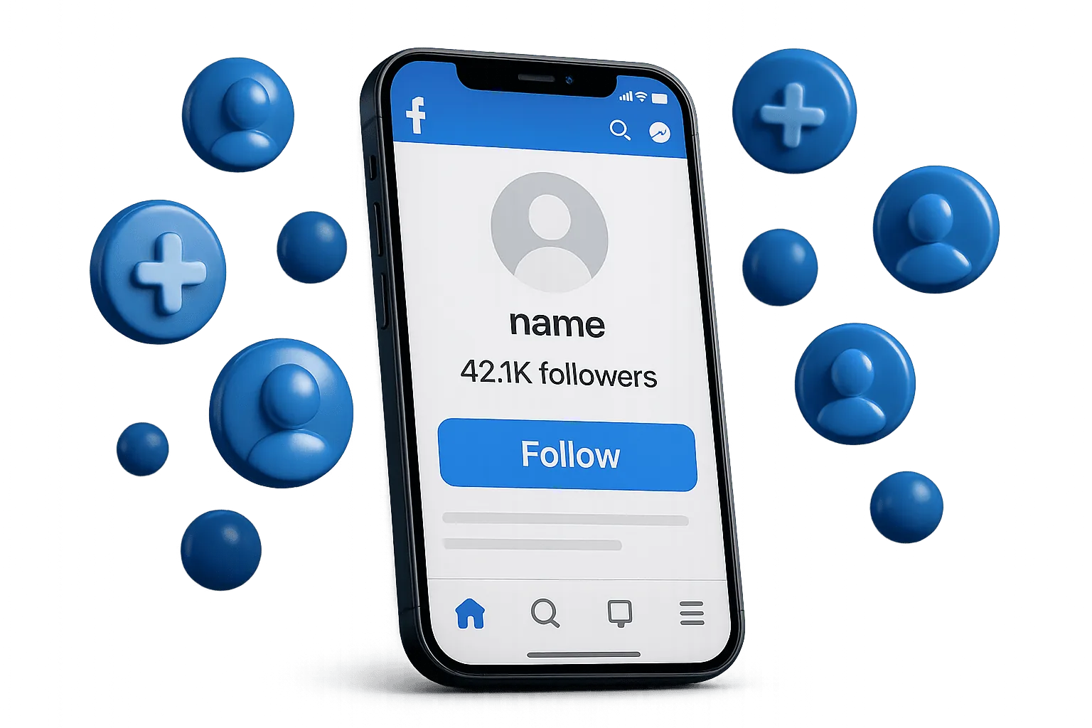 Boost your profile followers on Facebook Profile Followers with Adflee